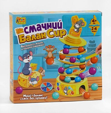 Настольная игра "Вкусный БаланСыр" 37297 4FUN Game Club, в коробке купить в Украине