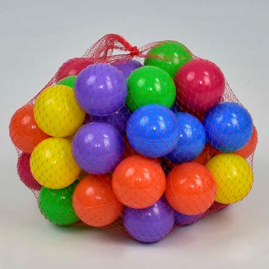 гр Кульки малий "60 мм - м'які" 13026 (8) в сітці 50 шт "M-TOYS" купити в Україні