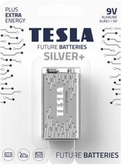 Батарейки TESLA 9V SILVER+ (6LR61), 1 штука купить в Украине