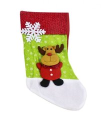 Рождественский носок для подарков "Олень" купить в Украине