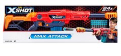 X- Shot Red Бластер Large Max Attack (24 патрони), 3694R купить в Украине