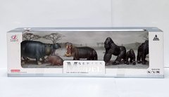Набор "Дикие животные" Q 9899 D 8 Animal Model, 7 животных, в коробке (6977153660228) Вид 1 купить в Украине