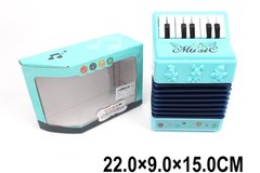 Муз. акордеон 2023 (2067592) (72шт|2)звук, в коробці 22*9*15см купити в Україні