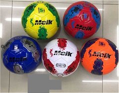 М`яч футбольний C 55977 (60) 5 видів, м`який PVC, гумовий балон, розмір №5 купить в Украине