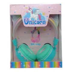 Навушники бездротові "Unicorn" (бірюзові) купити в Україні