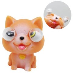 Игрушка-антистресс "Popping eyes: Котик" (рыжий)