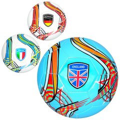 М'яч футбольний EV 3282 розмір 5, ПВХ, 300-320 г., 3 кольори, кул. купити в Україні