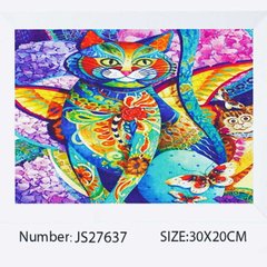Алмазна мозаїка JS 27637 (50) "TK Group", 20х30 см, "Казковий кіт", в коробці купити в Україні