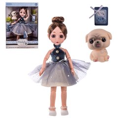 Лялька "Emily" QJ108D (48шт|2) з аксесуарами, в кор.– 24*8*34 см, р-р іграшки – 29 см купити в Україні