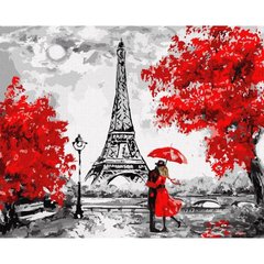 Картина по номерам "Дождливый Париж" ★★★★★ купить в Украине