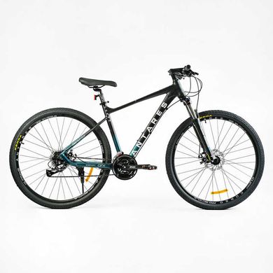 Велосипед Спортивний Corso «Antares» 29" дюймів AR-29140 (1) рама алюмінієва 19``, обладнання Shimano 24 швидкості, зібран на 75% купити в Україні