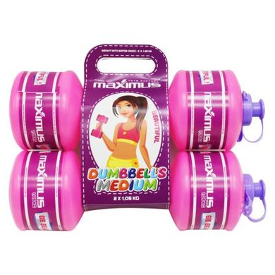 Гантелі-пляшечки "Для дівчинки", 2 штуки (1,5 кг) купити в Україні