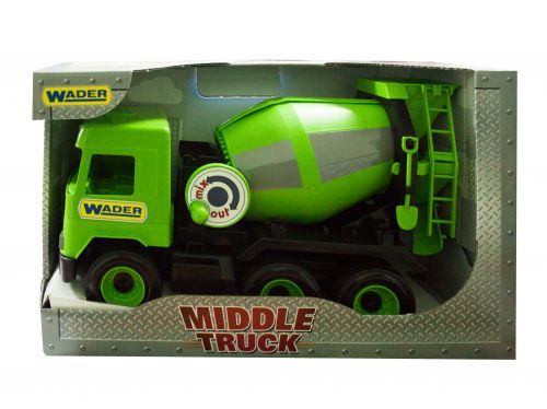 Бетономішалка "Middle truck" (зелена) купити в Україні