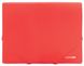 Папка пластиковая на резинках А4 E31601 Economix непрозрачная фактура "бриллиант"(4044572316011) Красный купить в Украине