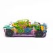 Дитяча музична машинка A-Toys XY.147-2 прозорий корпус, кольорові деталі, звук, світло, в коробці (6973460010015) Фиолетовый