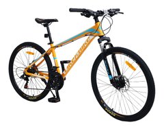 Велосипед взрослый 2-х колёсн. 26" A212602 (1шт) LIKE2BIKE Active 1.0,оранжевый,рама алюм.15",21-ск, Disk brake,сборка 85% купить в Украине