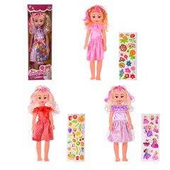 Лялька HS18-1 (60шт|2) 3 види,наклейки,в кор. – 13.5*8.5*43 см, р-р ляльки – 40 см купити в Україні