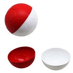 Формочка для піску "М'ячик", червоно-біла купити в Україні