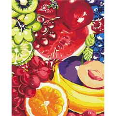 Картина за номерами "Солодкі фрукти" ★★★★ купити в Україні