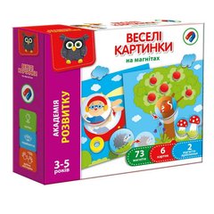 гр Гра настільна магнітна "Веселі картинки" (укр) VT 5422-06 (12) "Vladi Toys" купити в Україні