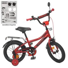 Велосипед детский PROF1 14д. Y14311 (1шт) Speed racer,SKD45,красный,зв,доп.кол купить в Украине