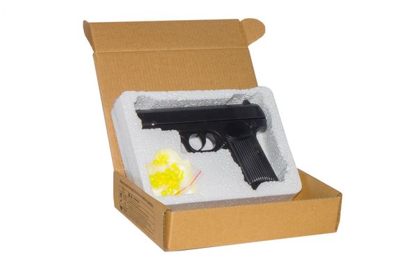 Пістолет метал ZM06 кульки в коробці 20*14,5*4,5см (6907820566645) купити в Україні