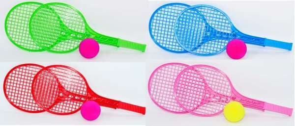 Дитячий набір для гри в теніс ТехноК (рожевий) купити в Україні