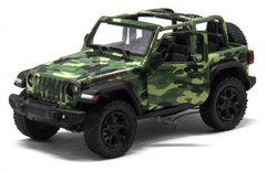 Машинка KINSMART "Jeep Wrangler camo edition" (зеленый) купить в Украине