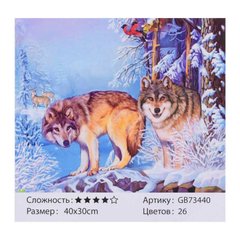 Алмазная мозаика GB 73440 (30) 40х30 см., купить в Украине