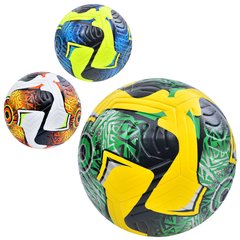 М'яч футбольний MS 3942-3 (12шт) розмір5, ПУ, 310-430г, ламінований, 3кольори, в пакеті купить в Украине