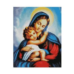 Алмазна мозаїка "Божа Матір" 40х50 см купити в Україні
