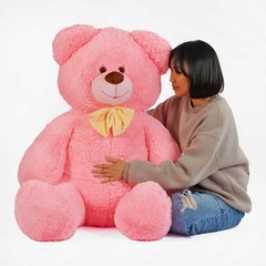 гр М`яка іграшка "Ведмедик" колір рожевий В53959 висота 1,6 м (1) в пакеті купити в Україні