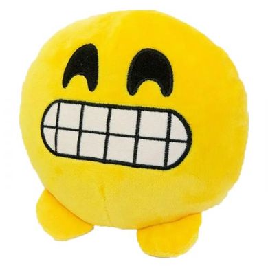 М'яка іграшка "Смайлик Emoji Зубастик" купити в Україні