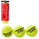 Тенісні м'ячі MS 1178 Profi 3шт, 6,5см, 1 сорт, 40% натур вовна (6903170229018)