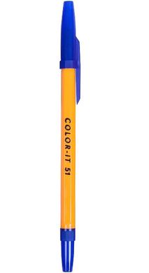 Ручка кулькова CR51 Corvina, синя 1мм (6935777698539) купити в Україні