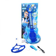 Ігровий набір "Гітара з мікрофоном" (блакитний) купити в Україні