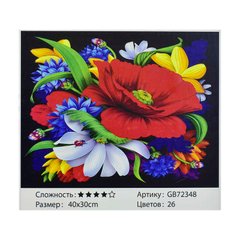 Алмазна мозаїка GB 72348 (30) 40х30см, 26 кольорів, в коробці купити в Україні