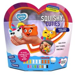 Squishy Cuties ТМ Lovin Набір для ліплення з повітряним пластиліном купити в Україні