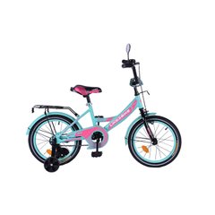 Велосипед детский 2-х колес.16"" 211601(1 шт)Like2bike Sky, бирюзовый, рама сталь, со звонком, руч.тормоз, сборка 75% купить в Украине