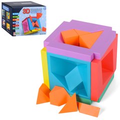 Игра головоломка 3D Puzzle Cube 1111-166, в коробке (6903317515196)
