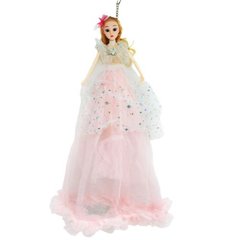 Лялька в бальній сукні "Зірки", персикова купити в Україні