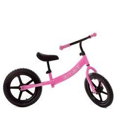 Біговел дитячий PROFI KIDS 14 д. М 5467-4 колеса EVA, пласт. обід, рожевий.
