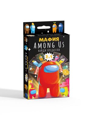 Карткова гра "Мафия. AMONG US" 714-S15 (Danko Toys) (6998145265115) купити в Україні