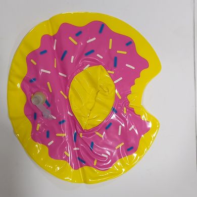 Подстаканник надувной LA19009 "Пончик", в пакете (6900000190098) Розовый купить в Украине