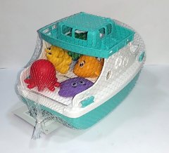 Іграшка «Паром з морськими жителями», 7938 Технок, в сітці (4823037607938) Бирюзовый купити в Україні
