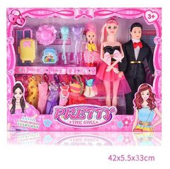 Набір ляльок 8842 C7 (48/2) висота ляльки 29 см, одяг, аксесуари, в коробці купити в Україні
