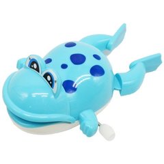 Заводна іграшка "Весела жабка", блакитна купити в Україні