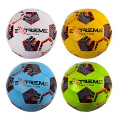 Мяч футбольный FP2102 (32шт) Extreme Motion №5,PAK PU,410 гр,маш.сшивка,камера PU,MIX 4 цвета,Пакистан купить в Украине