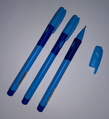 Ручка Cello CL-1361-R ПРАВАЯ 1шт для выработки каллиграфии шариковая масляная синяя купить в Украине