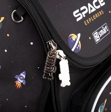 Рюкзак шкільний каркасний SMART 559005 Space, чорний купити в Україні